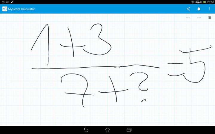 MyScript Calculator